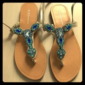 BCBG 💎 Jeweled 💎 Sandals